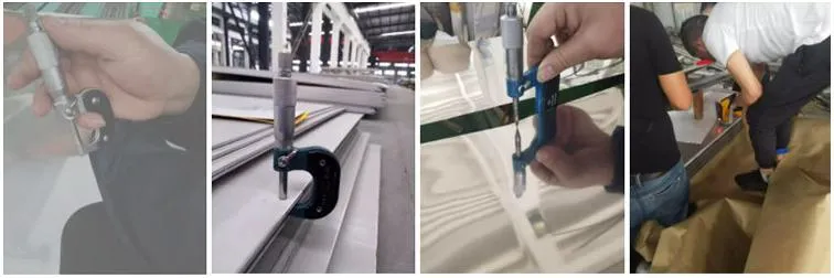 AISI ASTM 2b/Ba/No 4hl/8K/No.1 Plaque en acier inoxydable 201 304 304L 316 316L 309S 310S pour un attrait esth&eacute;tique 2