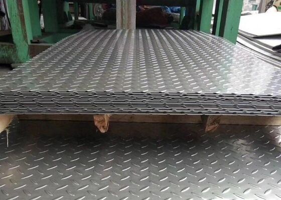 acheter Aluminium Diamond Tread Plate Diamond Stair de 5 barres 1mm 4x8 3003 6061 fabrication en ligne