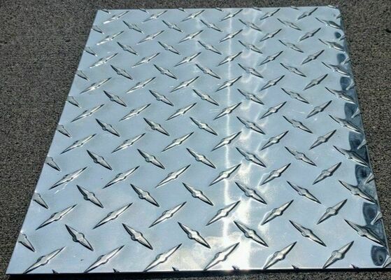 acheter 24 x 24 12x24 ont poli Diamond Plate Panels en aluminium 3003-H22 6061-T6 fabrication en ligne