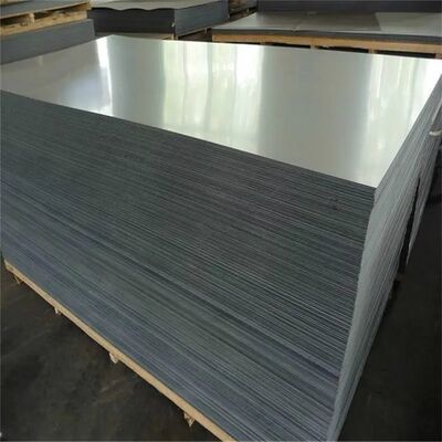 acheter 3mm - 430mm coupe de feuille en aluminium de 6063 alliages avec le film de PVC pour le bâtiment fabrication en ligne