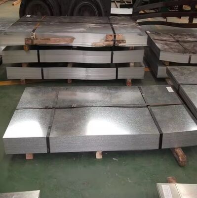 acheter Plaque métallique galvanisée en acier GI DX51D DX52D SGCC SPCC 0,21-0,50 mm Épaisseur Z30-Z40 Zinc Coating Mid Hard Spangle régulier à base de laminage à froid fabrication en ligne