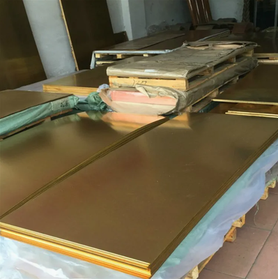 acheter Plaque en laiton jaune cuivre ASTM JIS DIN EN pour la construction, la climatisation et les applications industrielles fabrication en ligne