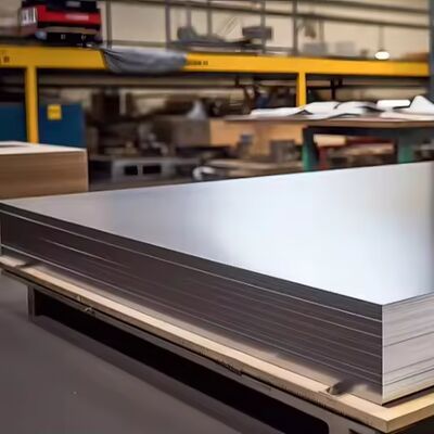 Tôle d'acier au carbone laminée à chaud Q235B Q345B 0,8 mm - 20 mm Norme ASTM GB pour chaudière de navire porte-conteneurs