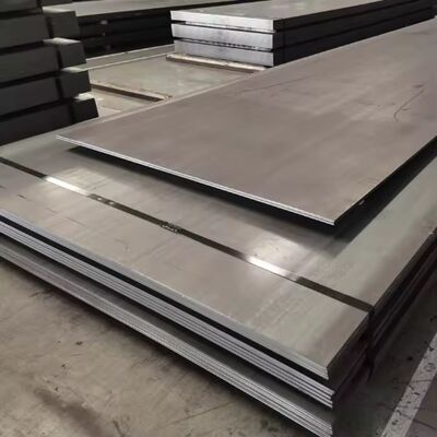 Q235B Q355 Plaque d'acier au carbone laminée à chaud d'une épaisseur de 6 à 40 mm et d'une surface en relief pour la construction et l'ingénierie