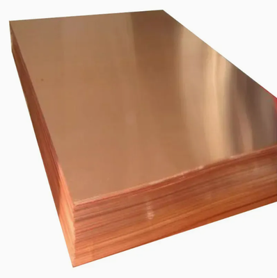 Plaque de cuivre C11000 C22000 Feuille de laiton avec tailles personnalisées Résistant à la corrosion et haute conductivité électrique pour applications industrielles